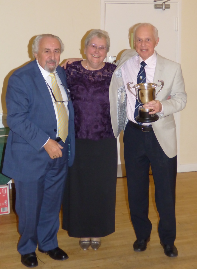 TREVOR DAY WHO WITH PARTNER PAUL SIMMONS WON THE AUSSIE PAIRS CROWN.